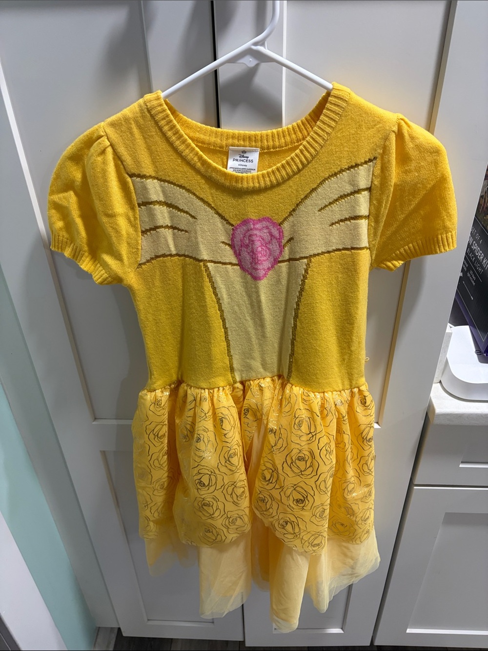 Disney Belle Princess Knit & Tulle Dress